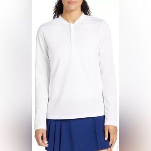 NWT Prince Women's Match 1/4 Zip Tennis Top Size Small